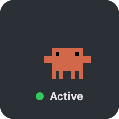 Active: it pulls out a laptop and types