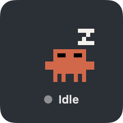 Idle: it dozes